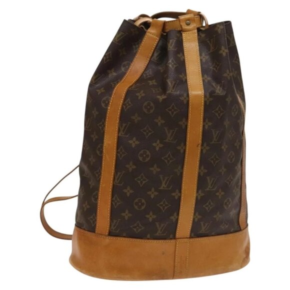 LOUIS VUITTON Monogram Randonnee GM Shoulder Bag M42244 LV Auth 136502 - Picture 1 of 16